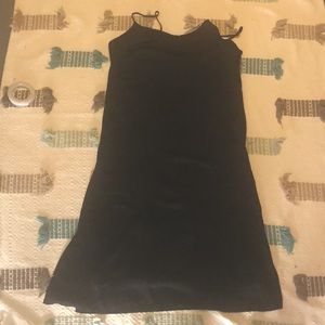 Black Slip Dress